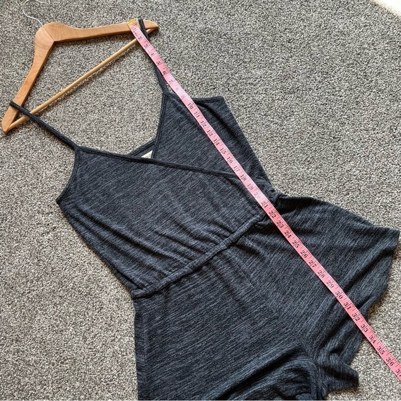Aritzia Golden TNA Blue Grey Casual Lounge Romper - size medium - Picture 7 of 10